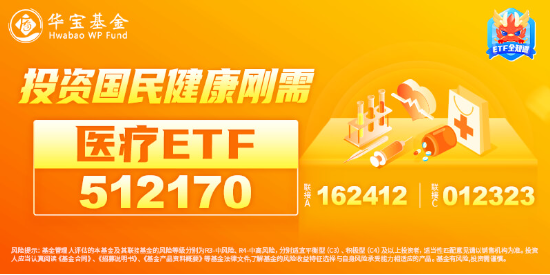 高盛上调行业评级，医疗服务、器械联袂拉涨！医疗ETF（512170）放量摸高2.59%！超5亿元资金提前埋伏！